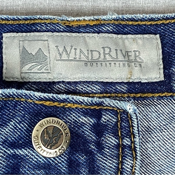 Wind River Blue Jeans 36 X 32 100% Cotton Regular Fit Straight Leg - Picture 7 of 11
